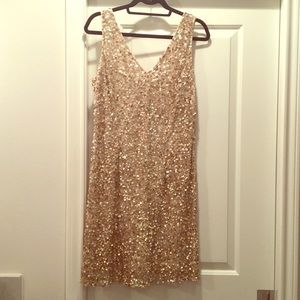 Gorgeous sequined dress!